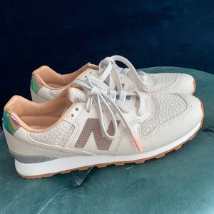 Tan/ Neutral Women’s New Balance Sneakers. Size 6.5